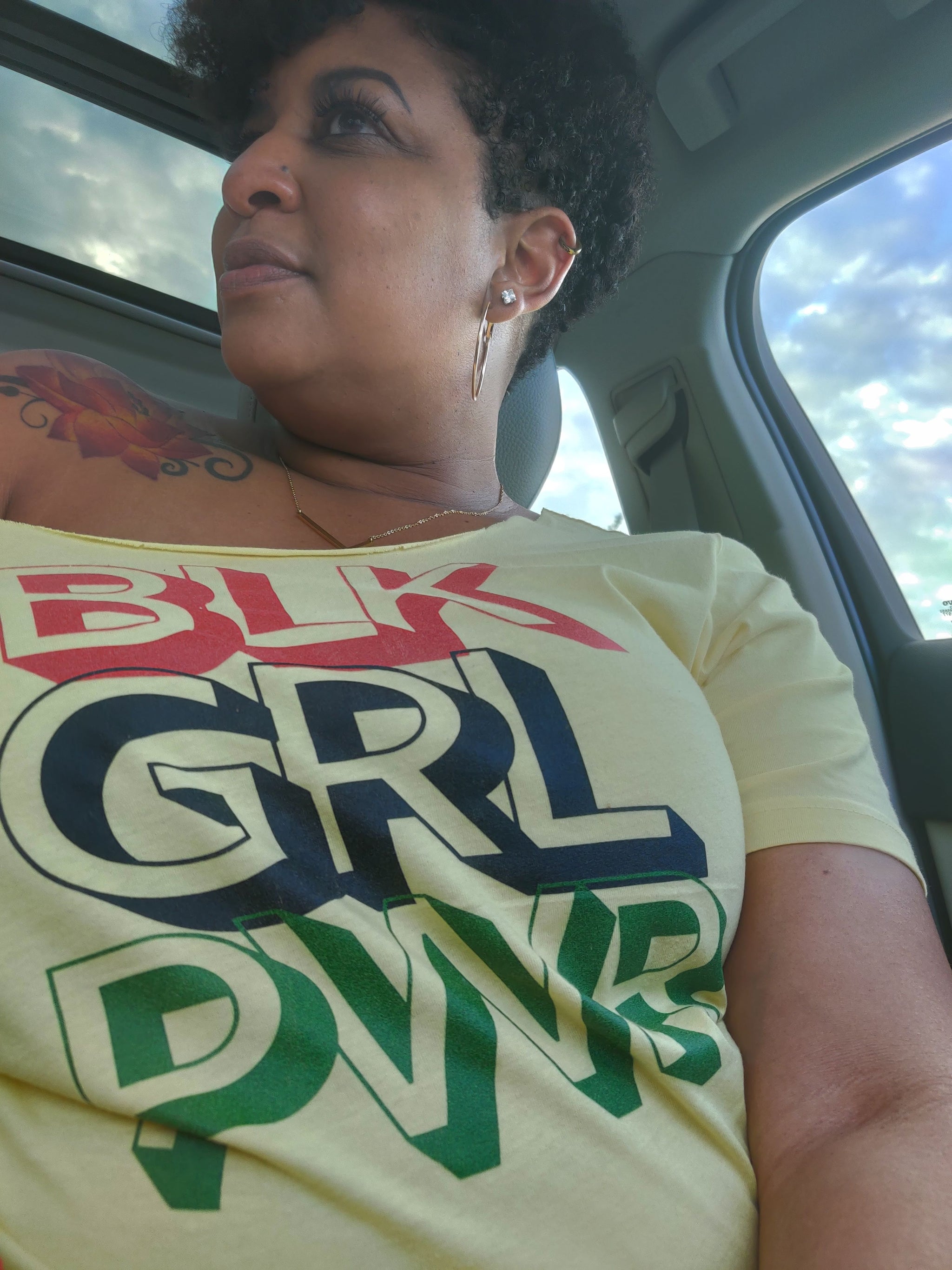 BLK GRL PWR Unisex Tee